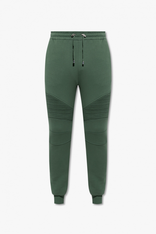 Green Biker sweatpants Balmain - Vitkac Germany